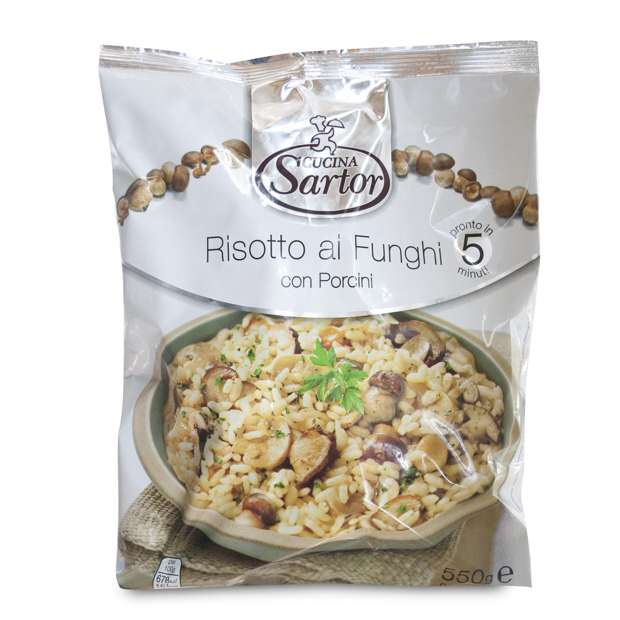 Risotto Ai Funghi Porcini Sartor D Ambros Ipermercato