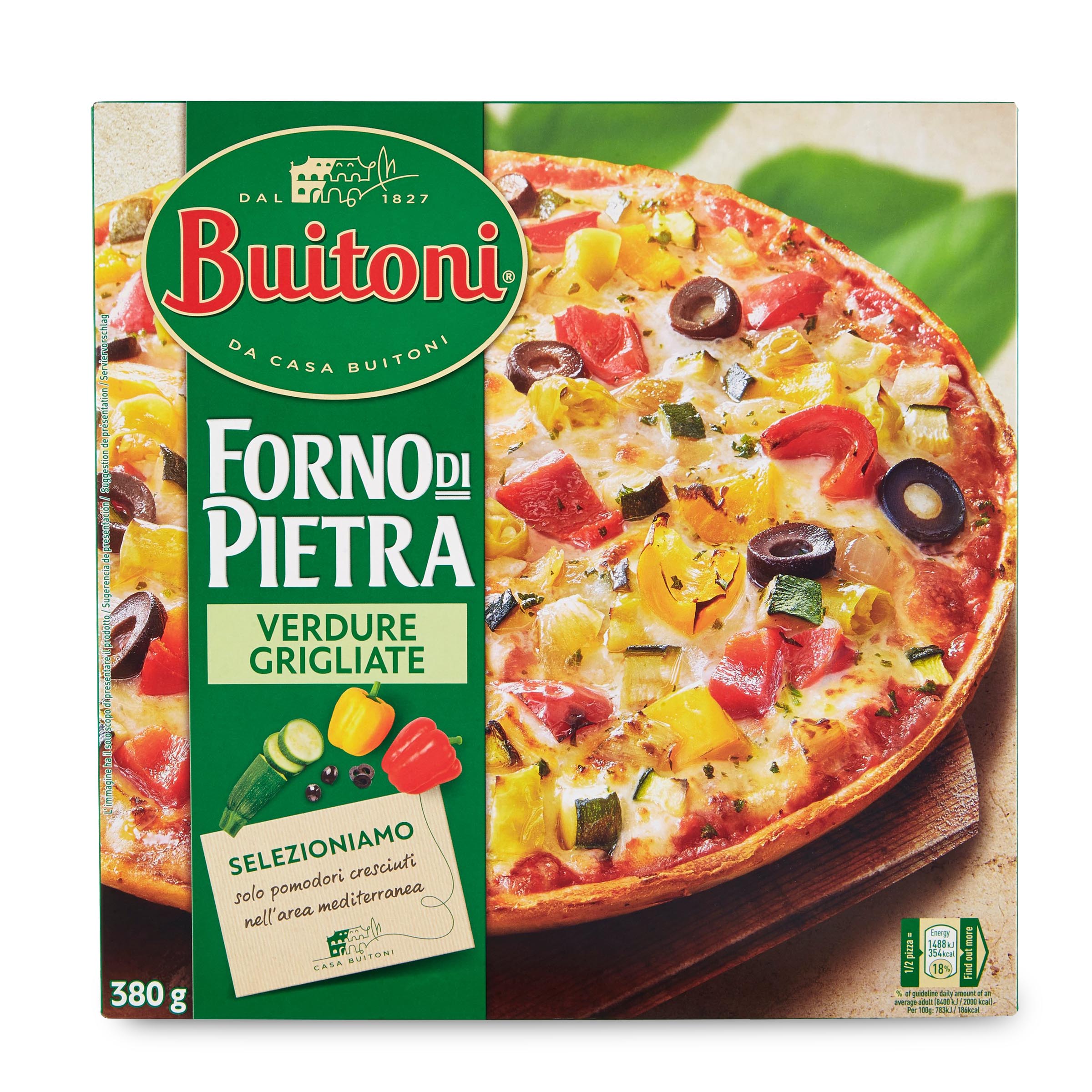 Pizza alle verdure 380g Forno di Pietra Buitoni - D'Ambros Ipermercato