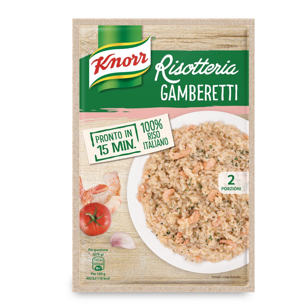 Risotto gamberetti 175g Knorr D’Ambros Ipermercato