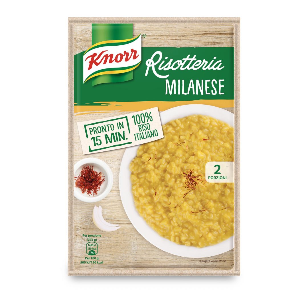 Risotto alla milanese 175g Knorr D’Ambros Ipermercato