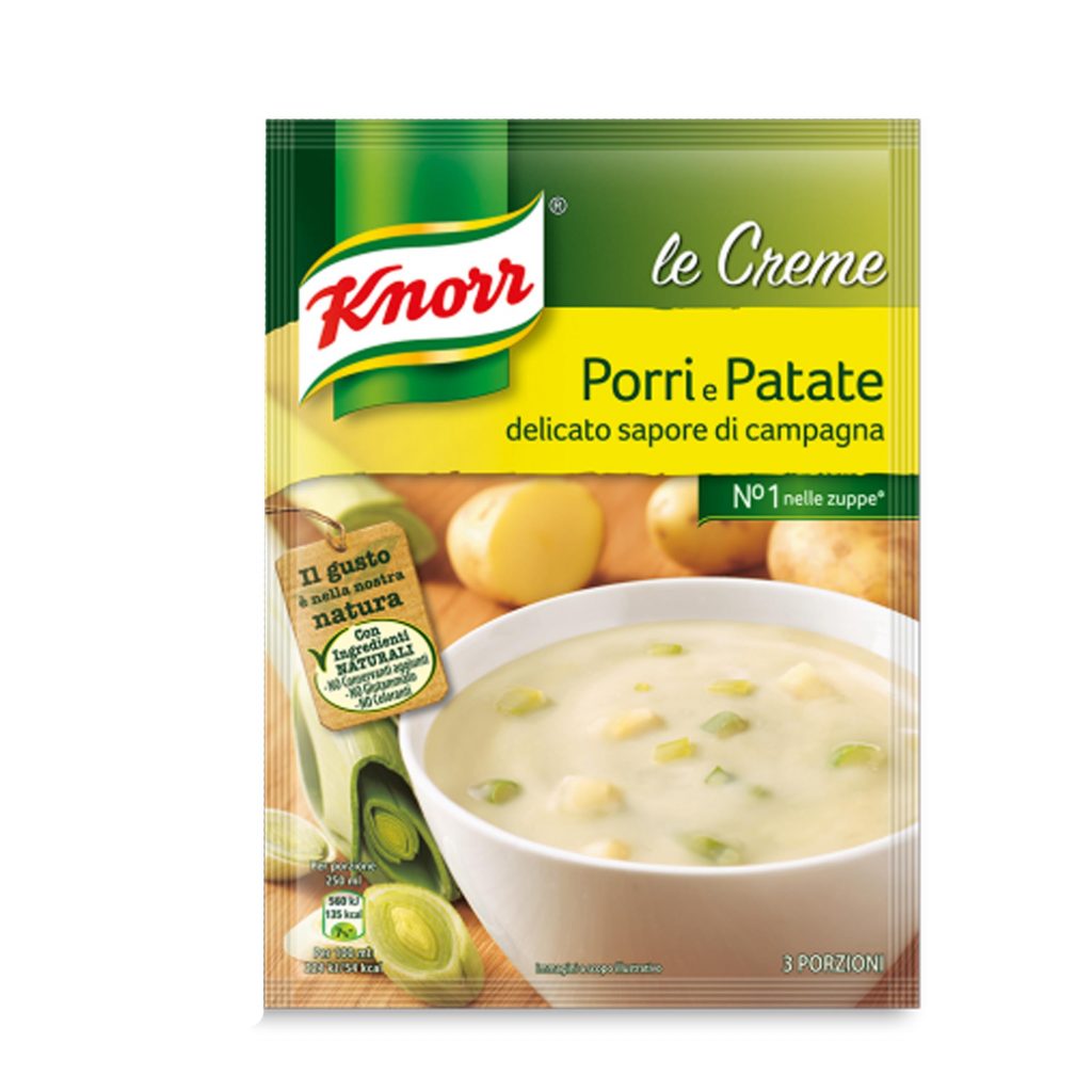 Crema con porri e patate 90g Knorr D’Ambros Ipermercato