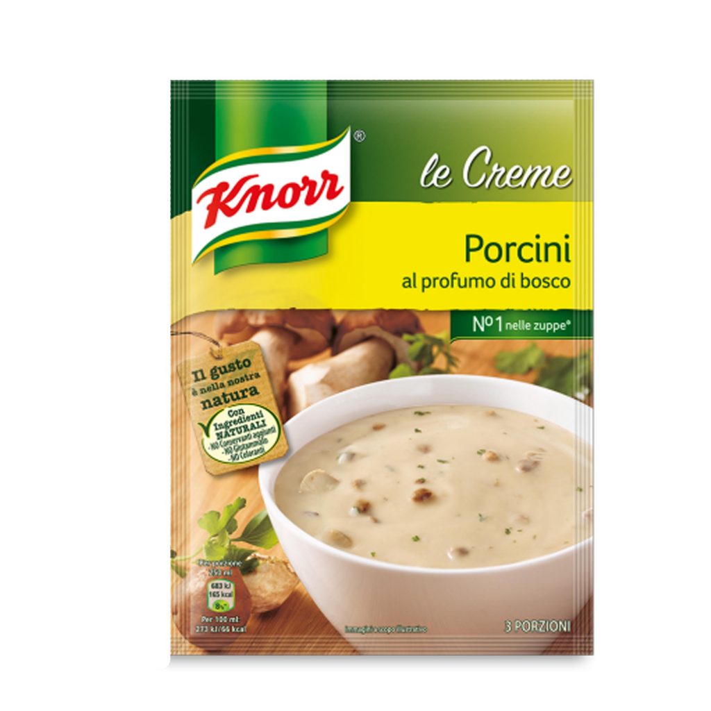 Crema con funghi porcini 76g Knorr D’Ambros Ipermercato