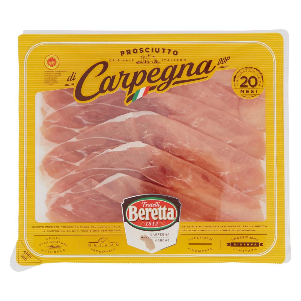 Prosciutto di Carpegna stagionato 20 mesi Dop 85g Beretta D’Ambros Ipermercato