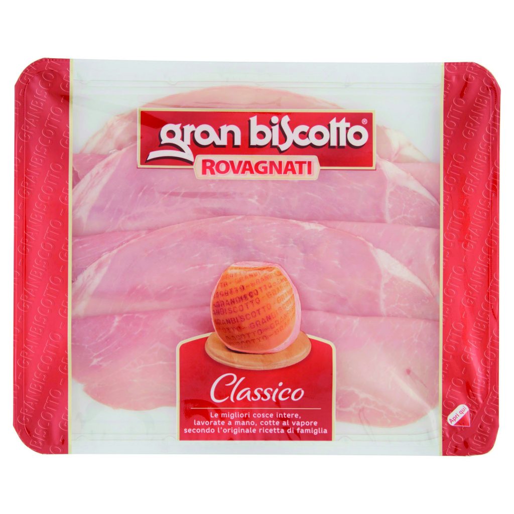 Prosciutto cotto gran biscotto classico 100g Rovagnati D’Ambros