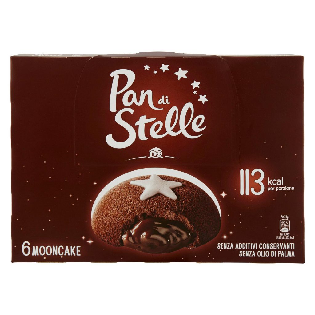 Pan di stelle Mooncake 6 pezzi 210g Mulino Bianco Barilla D’Ambros