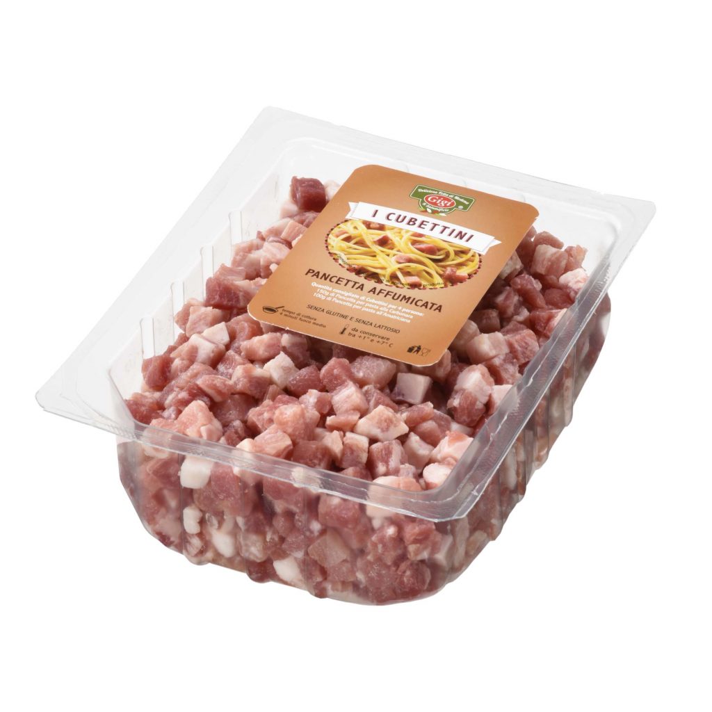Pancetta a cubetti affumicata 500g "I Cubettini" Gigi Salumificio D’Ambros Ipermercato