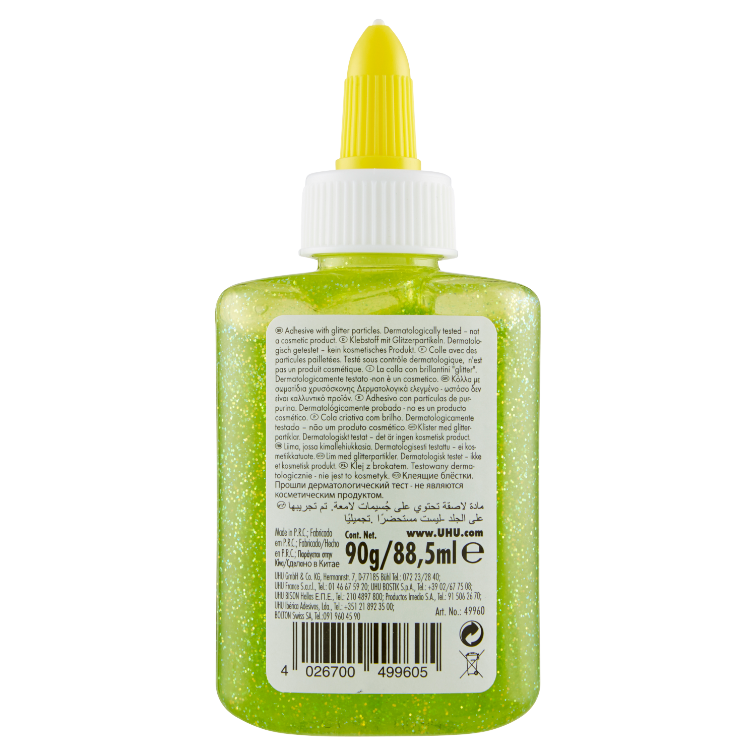 Glitter bottle 88,5ml Uhu Bostik D’Ambros Ipermercato