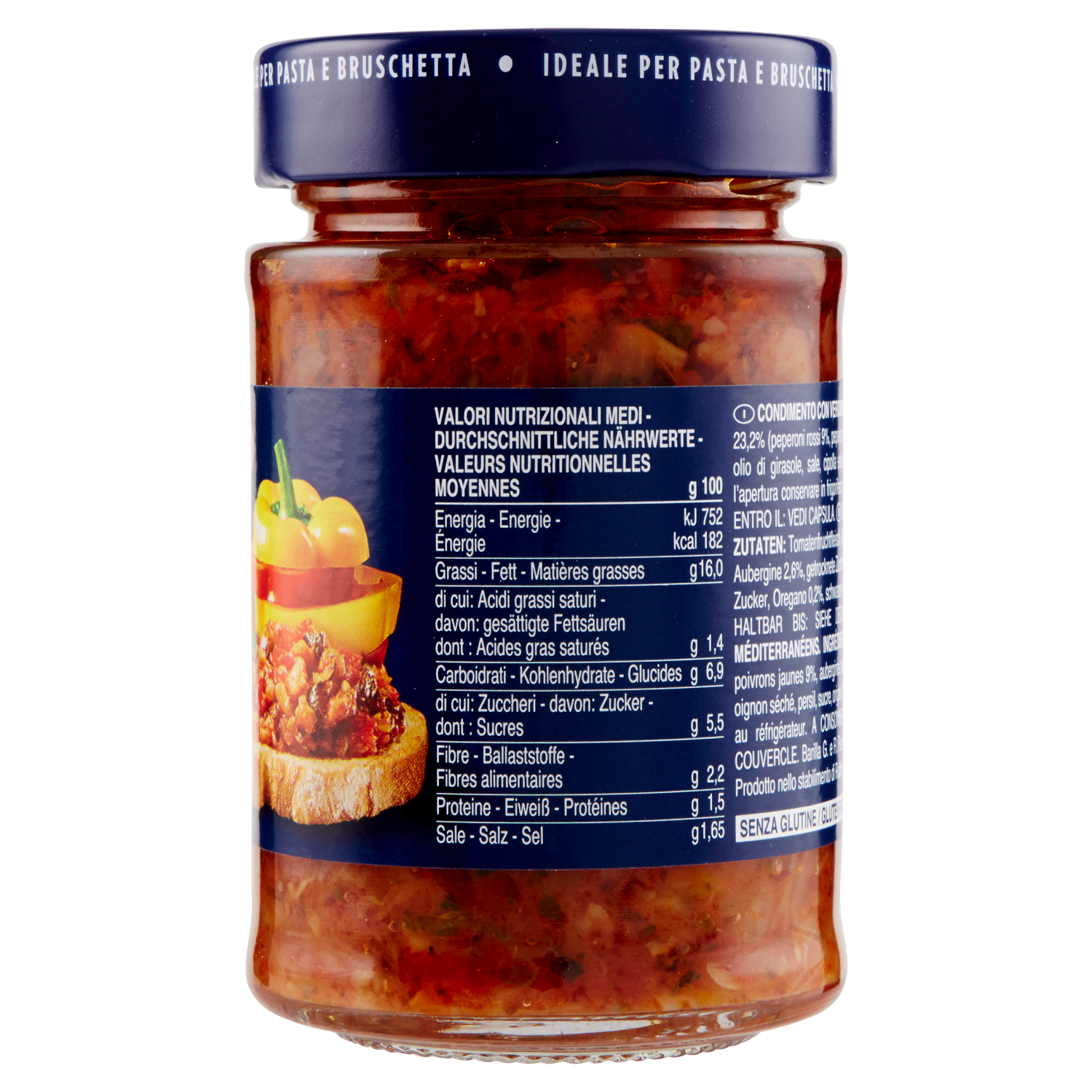 Pesto Rustico Mediterraneo 200g Barilla D Ambros Ipermercato