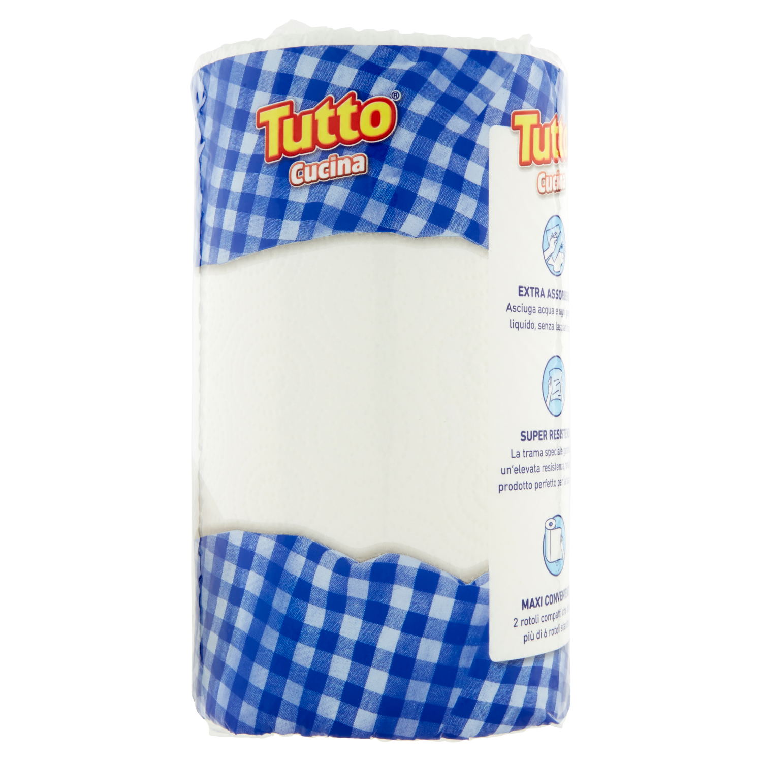 Asciugatutto TUTTO CUCINA PIÙ 24 Rotoli - Super Assorbente E Resistente, Made In Italy - Foto 9