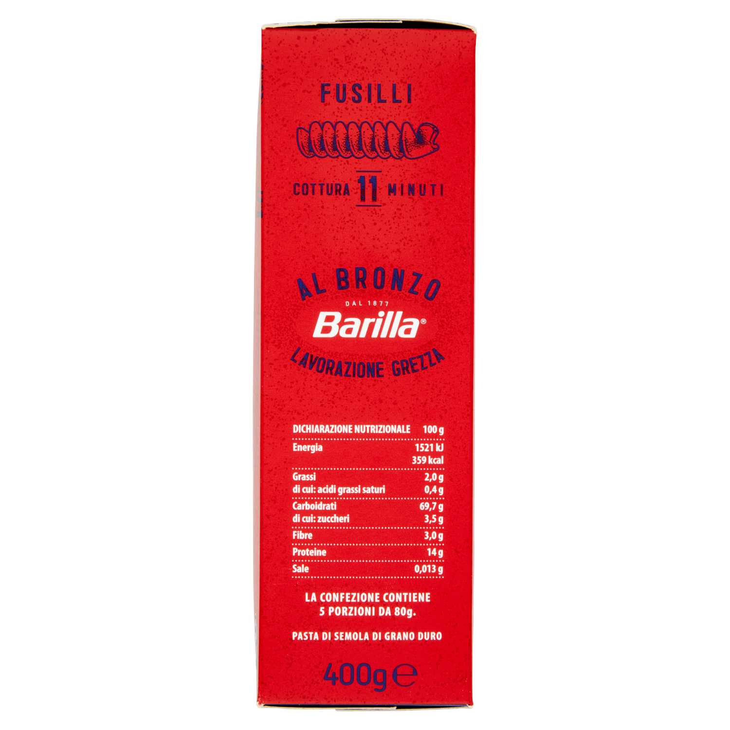 Fusilli 400g al bronzo Barilla - D’Ambros Ipermercato
