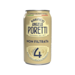 Birra 4 luppoli non filtrata, lattina 33cl
