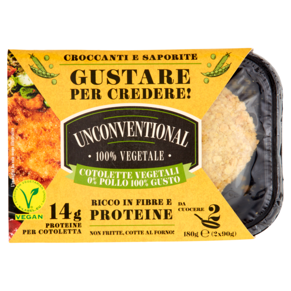 Cotoletta vegetale 2x90g Unconventional