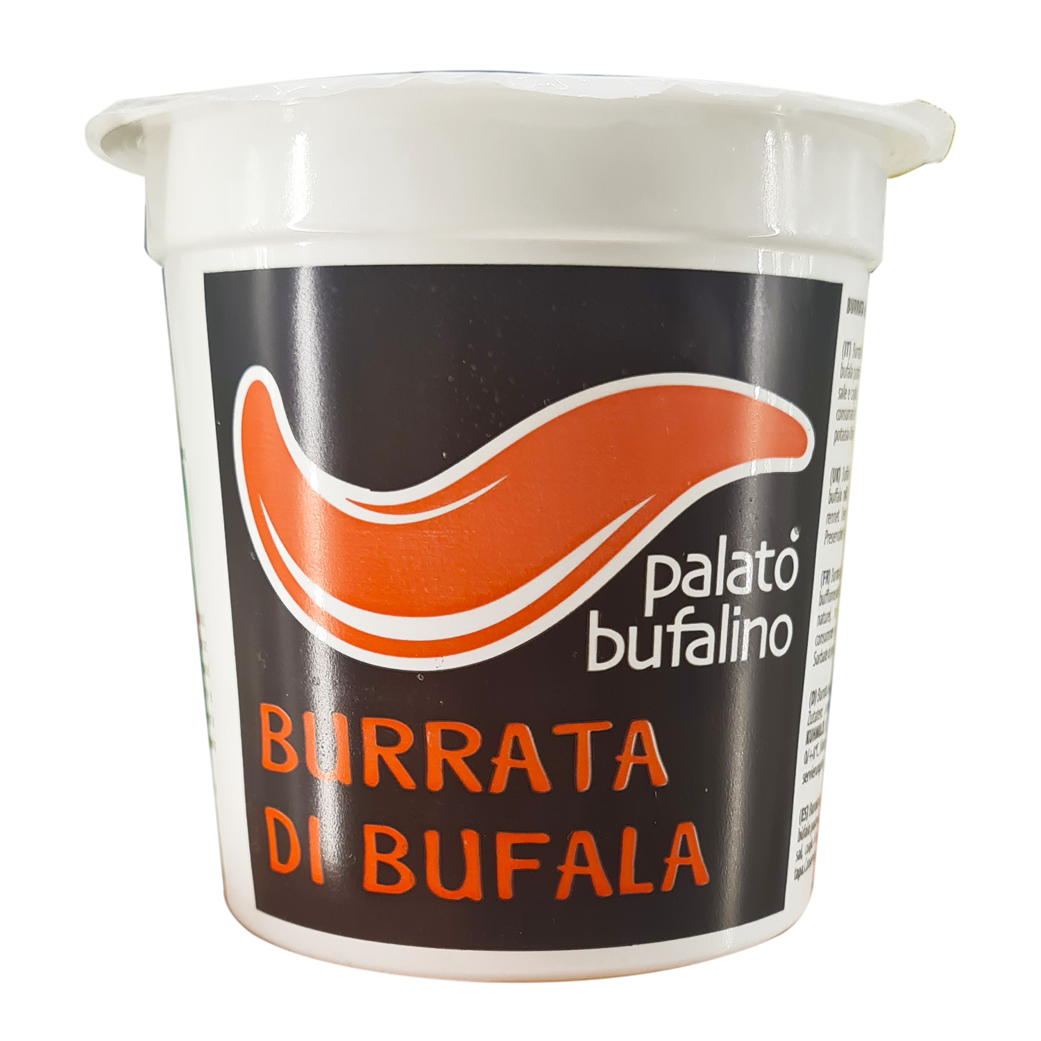 Burrata di latte di Bufala vasetto 125g Palato Bufalino