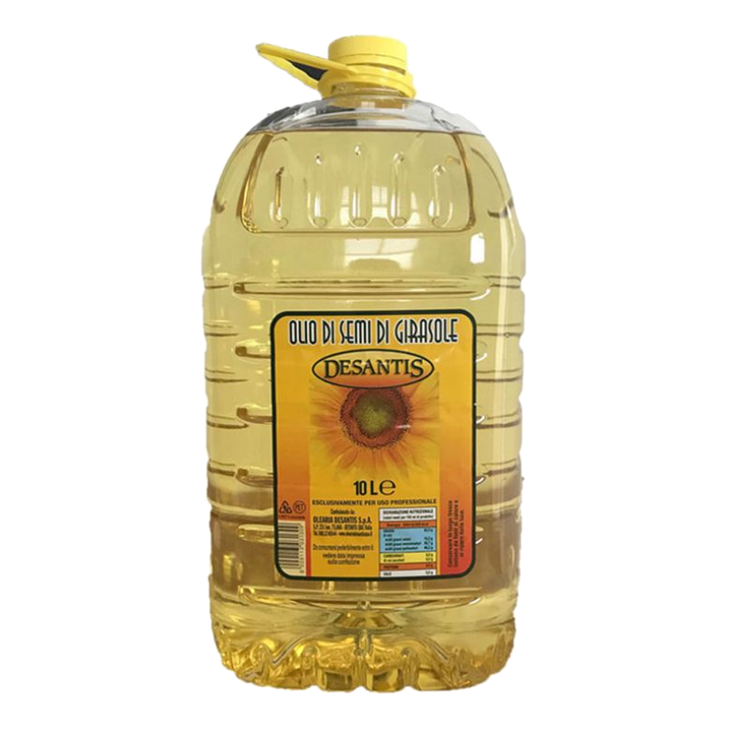 Olio di Girasole 10 litri Dama Pet De Santis