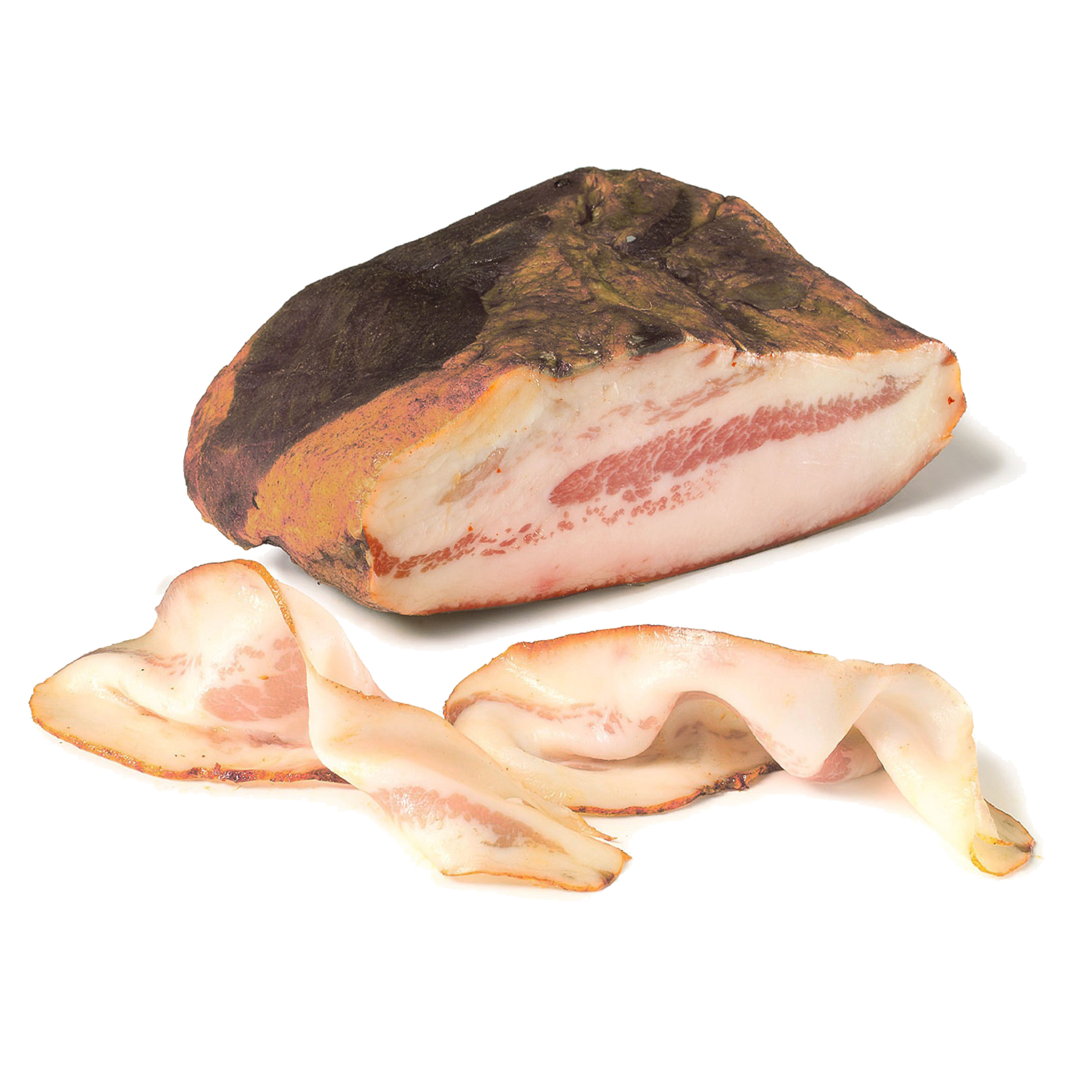Guanciale stagionato a metà