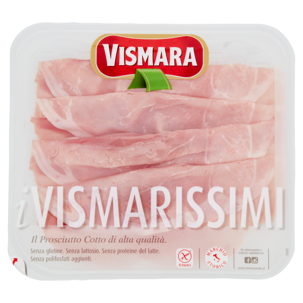 Prosciutto cotto 100g I Vismarissimi D’Ambros Ipermercato