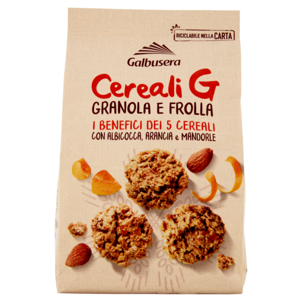Biscotti Granola e Frolla Arance 300g Galbusera