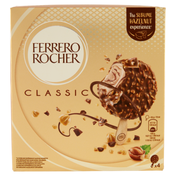 4 Ferrero Rocher classico 200g