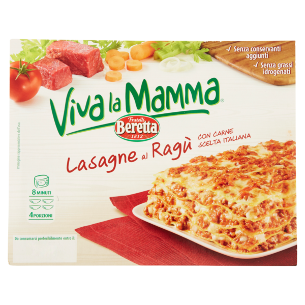 Lasagne al ragù da 800g Viva la mamma