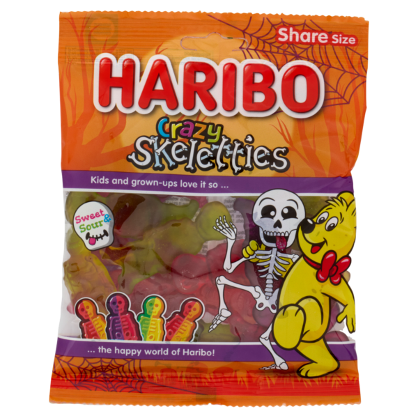 Crazy skeletties 160g Haribo