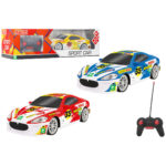 Auto da corsa c/luci sc1:16 27mhz assortita