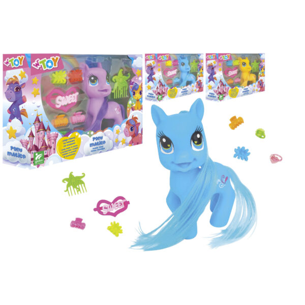 Playset pony con accessori Wtoy