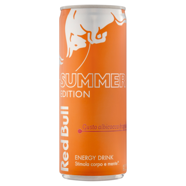 Red bull lattina Apricot Edition da 250ml