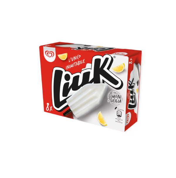 Liuk limone 8 pezzi 632g Algida