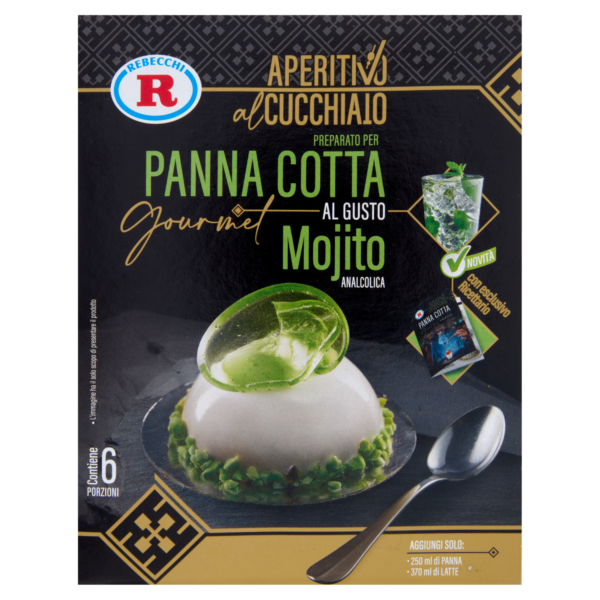 Kit per panna cotta al Mojito da 72g Rebecchi