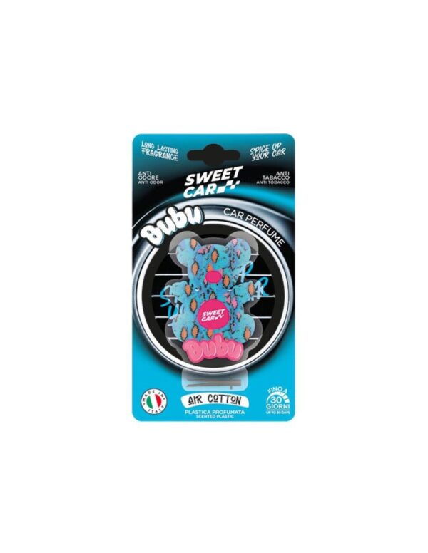 Profumatore per auto air cotton Bubu