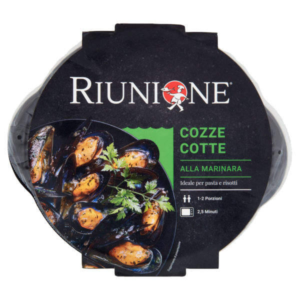 Cozze cotte alla marinara 430g Riunione