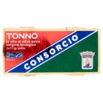 Tonno in olio extra vergine di oliva 112gx2 latta Consorcio
