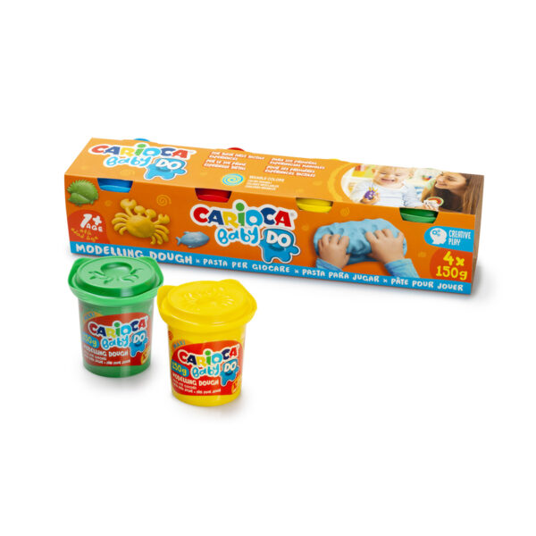 Baby do 150g pot 4 colori Carioca