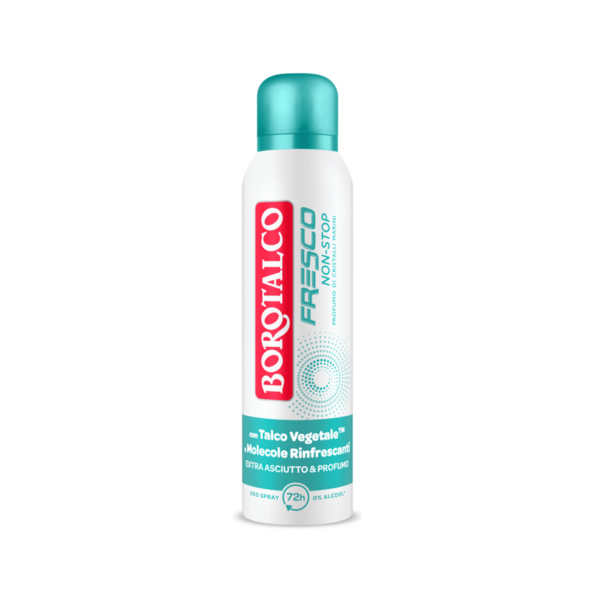 Deo Spray fresco no stop profumo di cristalli marini 150ml Borotalco