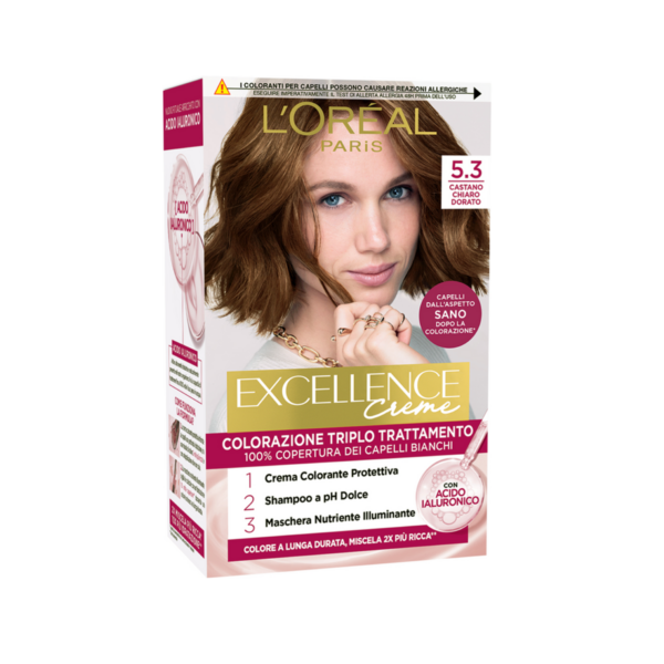 Colorazione excellance nude n°7 Biondo L'oreal