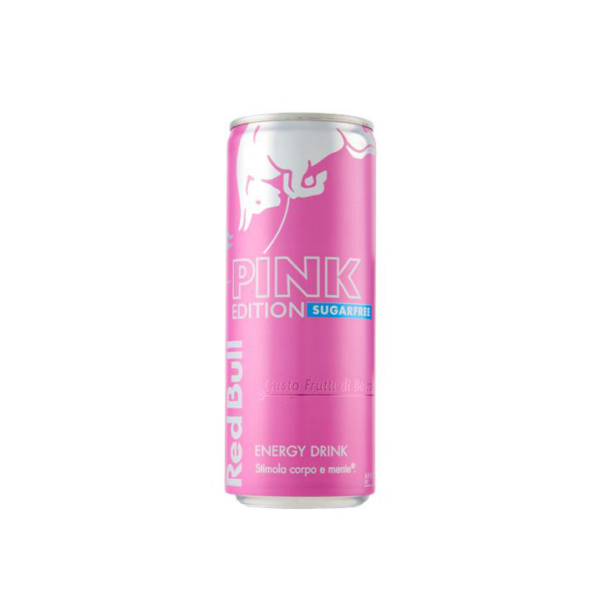 Red bull lattina da 250ml Pink edition