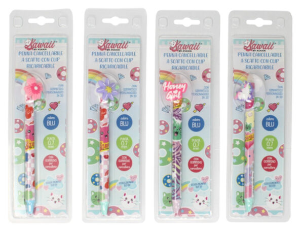 Blister penna redo clip Kawaii