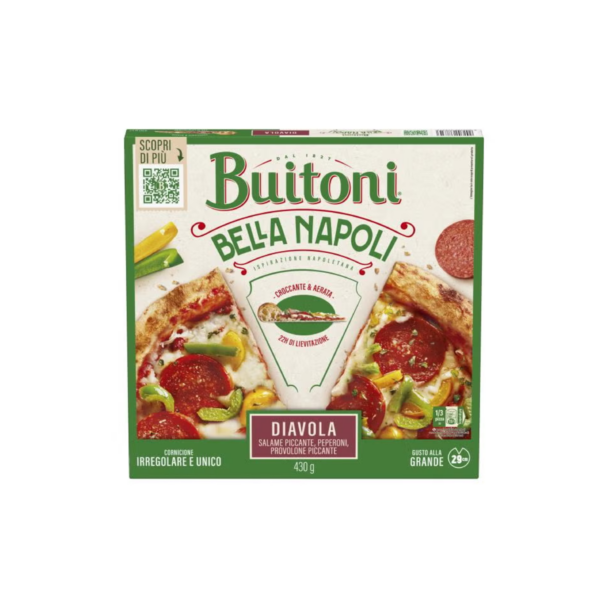 Pizza bella napoli diavola da 380g Buitoni