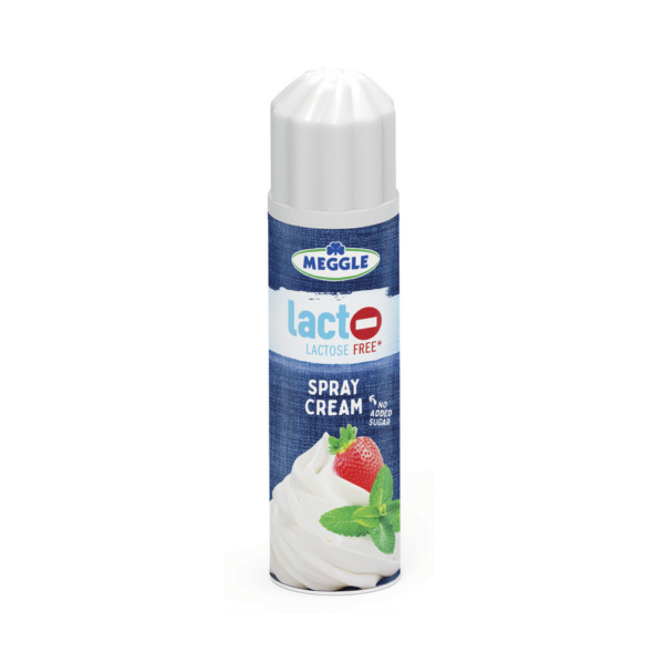 Spray Cream senza lattosio e senza zuccheri aggiunti 250g Meggle