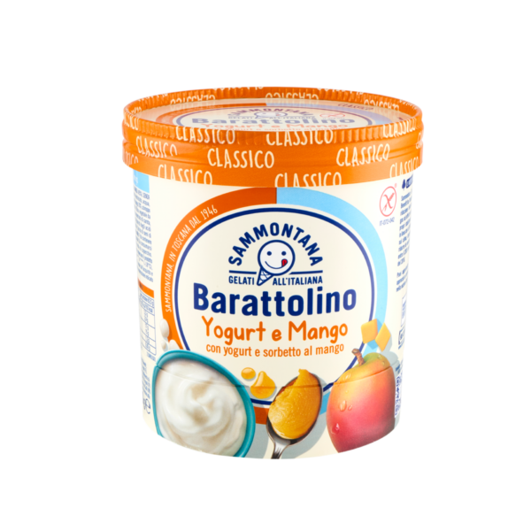 Barattolino classico Yogurt&Mango 500g Sammontana