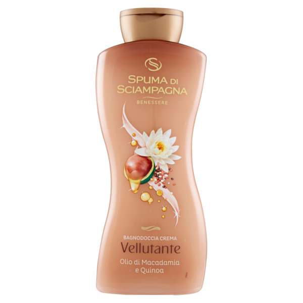 Bagnodoccia Crema Olio di Macadamia 650ml Spuma di Sciampagna