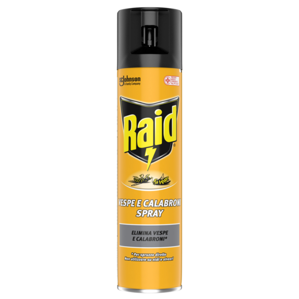 Raid insetticida per vespe e calabroni da 400ml