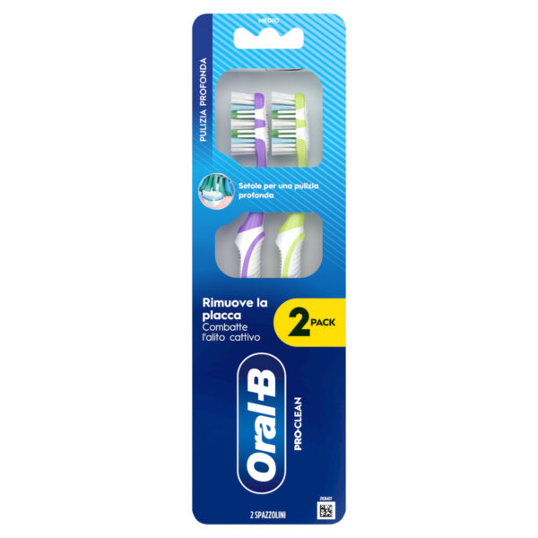 Spazzolino Oral-B deep clean da 2pz