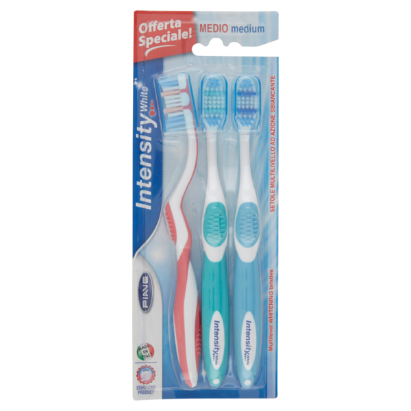Spazzolini Silver Care da 3pz oxy Antibatterico
