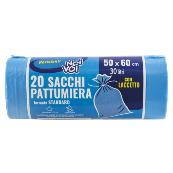 Noi&Voi sacco pattum.c/laccio 50X60