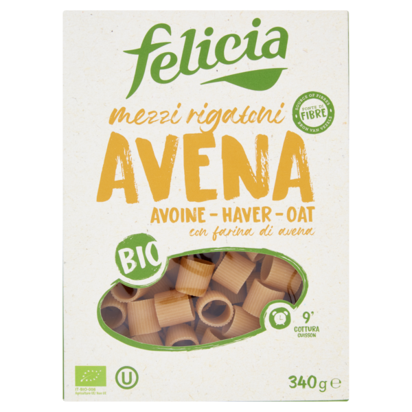 Mezzi Rigatoni all'Avena 340g Felicia