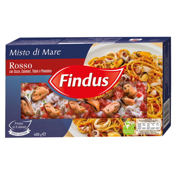 Misto Mare Cozze,Calamari e Pomodoro 400g Findus