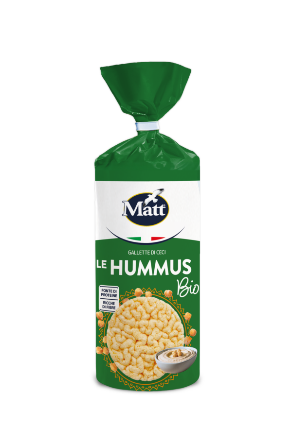 Gallette Bio "Le hummus" ai ceci da 100g Matt