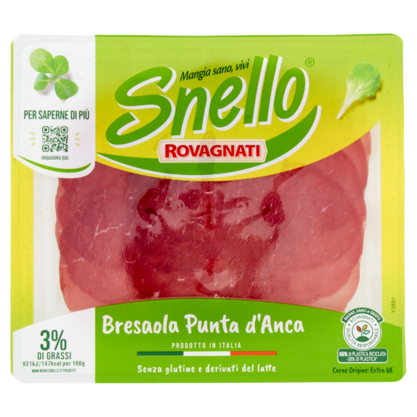 Bresaola Snello punta d'anca 70g Rovagnati