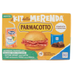Kit merenda panino con salame, thè alla pesca deteinato e ritter sport mini biscotto